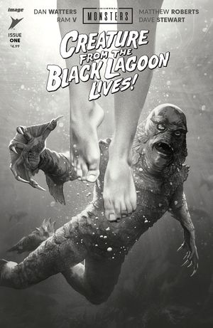 Universal Monsters: Creature From The Black Lagoon Lives! #1 (Cvr D Inc 1:25 Joshua Middleton Variant)