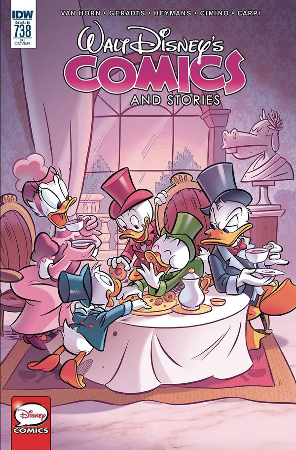 Walt Disney's Comics and Stories #738 (10 Copy Cover)