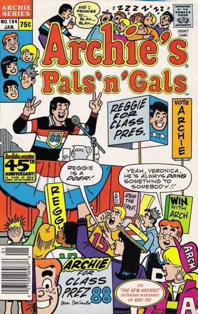 Archie's Pals 'N' Gals #194 Comic