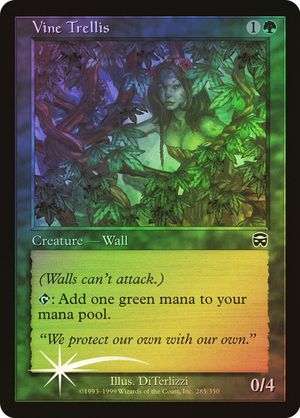 Vine Trellis (Mercadian Masques - Foil)