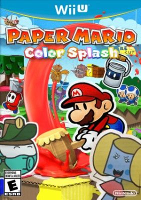 Paper Mario: Color Splash Video Game