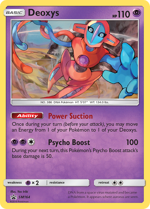 Deoxys (SM164) - SM Black Star Promos