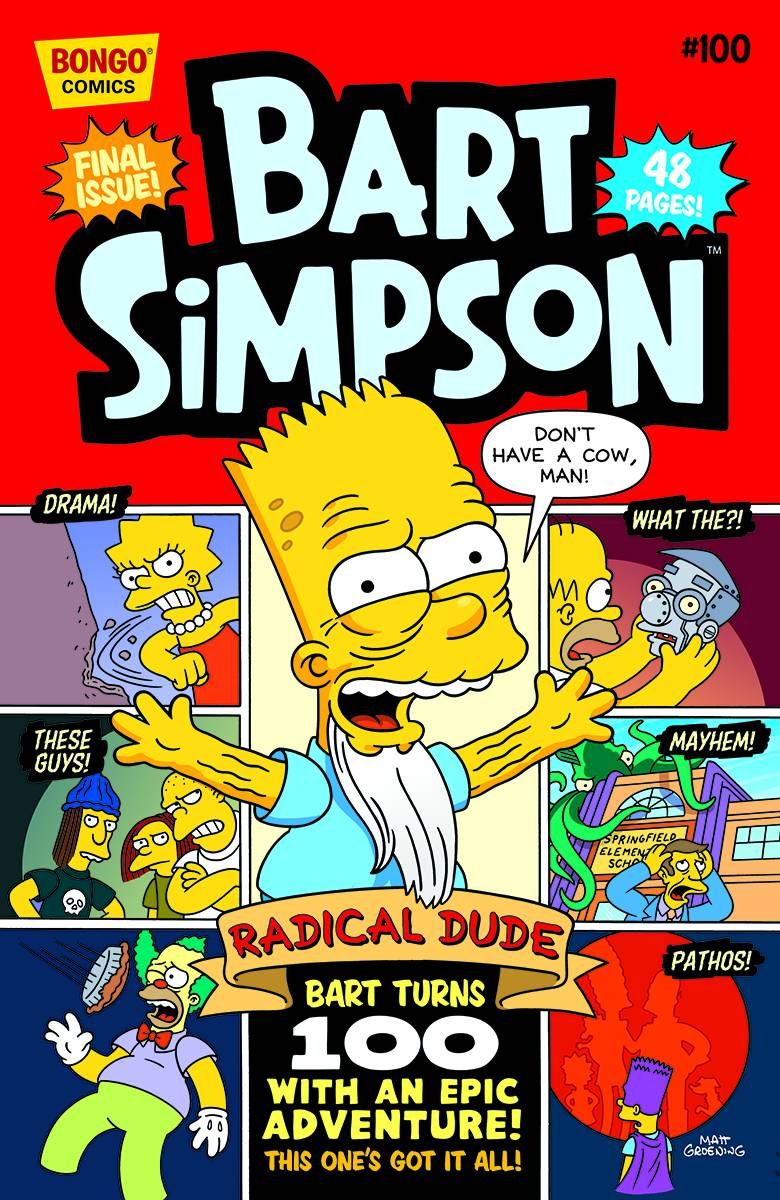 Simpsons Comics Presents Bart Simpson #100 Comic