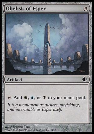 Obelisk of Esper (Shards of Alara)