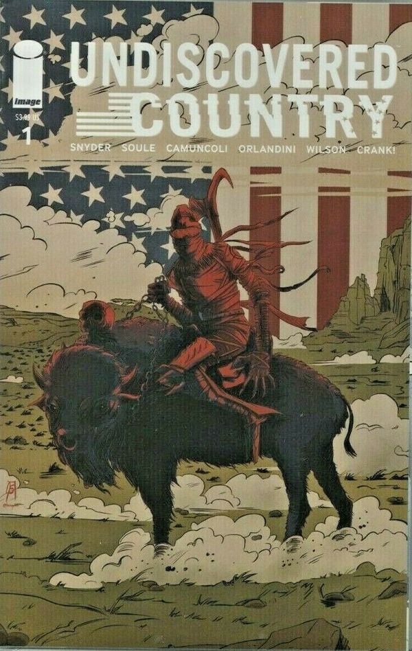 Undiscovered Country #1 (Variant Cover K)
