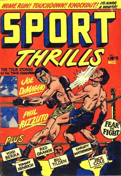 Sport Thrills #12 Comic