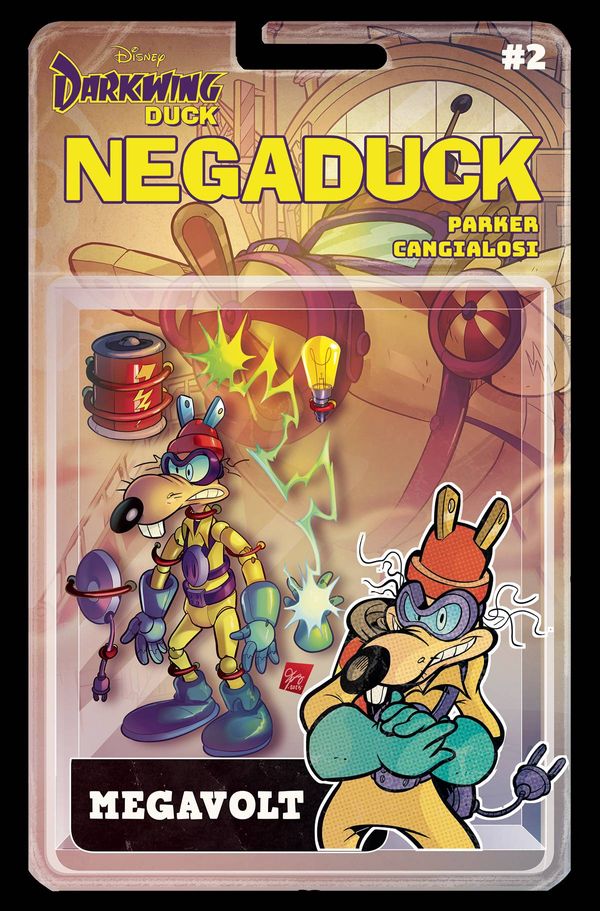 Negaduck 2 (Cvr E Action Figure) Value GoCollect (negaduck2cvre