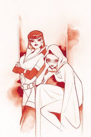 Vampirella: The Dark Powers #1 (Momoko Crimson Red Line Art Virg)