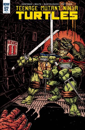 Teenage Mutant Ninja Turtles #57 (10 Copy Cover)