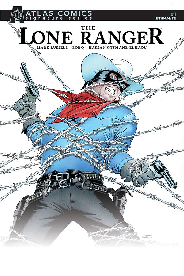 Lone Ranger Vol 3 #1 (Mark Russell Sgn Atlas Cover)