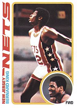 Bernard King 1978 Topps #75 Sports Card