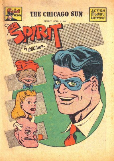 Spirit Section #4/27/1947 Comic