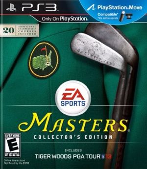 Tiger Woods PGA Tour 13 [Masters Collectors Edition]