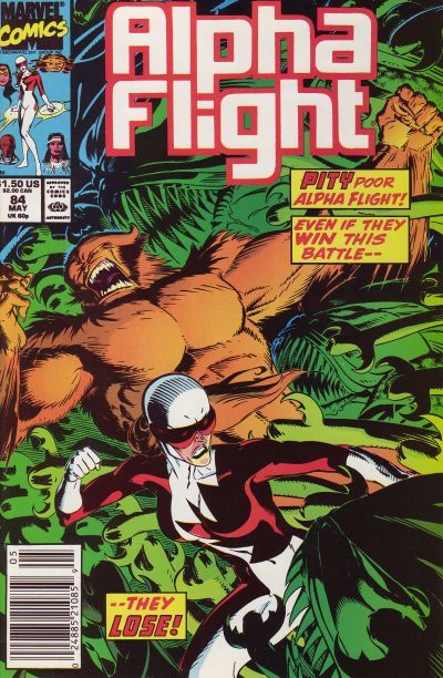 Alpha Flight #84 Comic