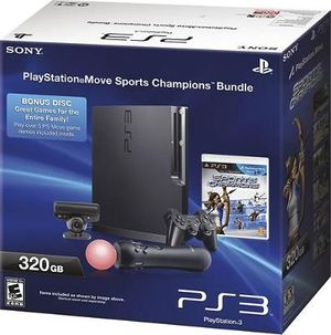 Sony Playstation 3 320 GB Playstation Move Sports Champions Bundle Value GoCollect