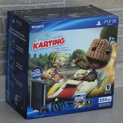 Sony Playstation 3 [250 GB] [LittleBigPlanet Karting Bundle]