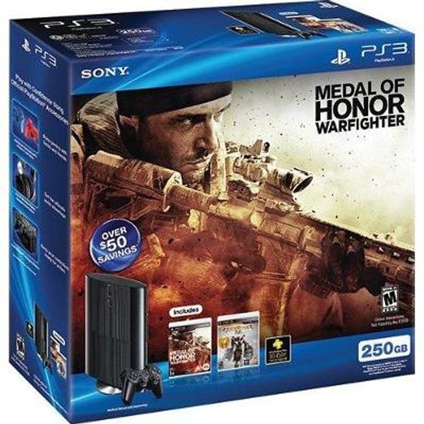 Sony Playstation 3 [250 GB] [Medal of Honor: Warfighter Bundle]