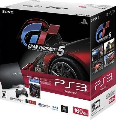 Sony Playstation 3 [160 GB] [Gran Turismo 5 Bundle]
