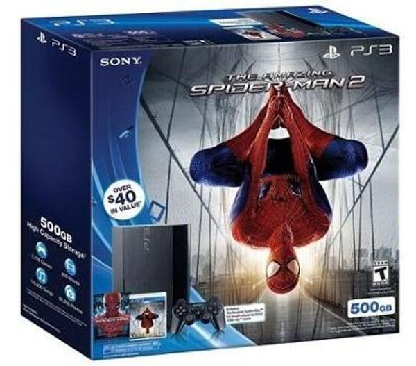 Sony Playstation 3 [500 GB] [The Amazing Spider Man 2 Bundle]