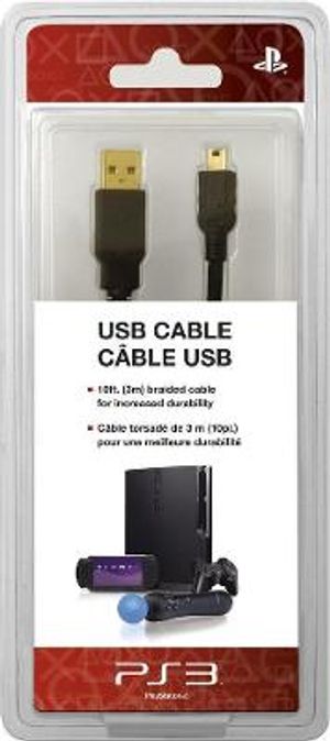 PlayStation 3 USB Cable [9 ft.]