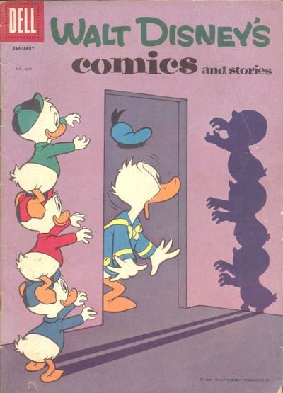 Walt Disney's Comics and Stories #244 Comic