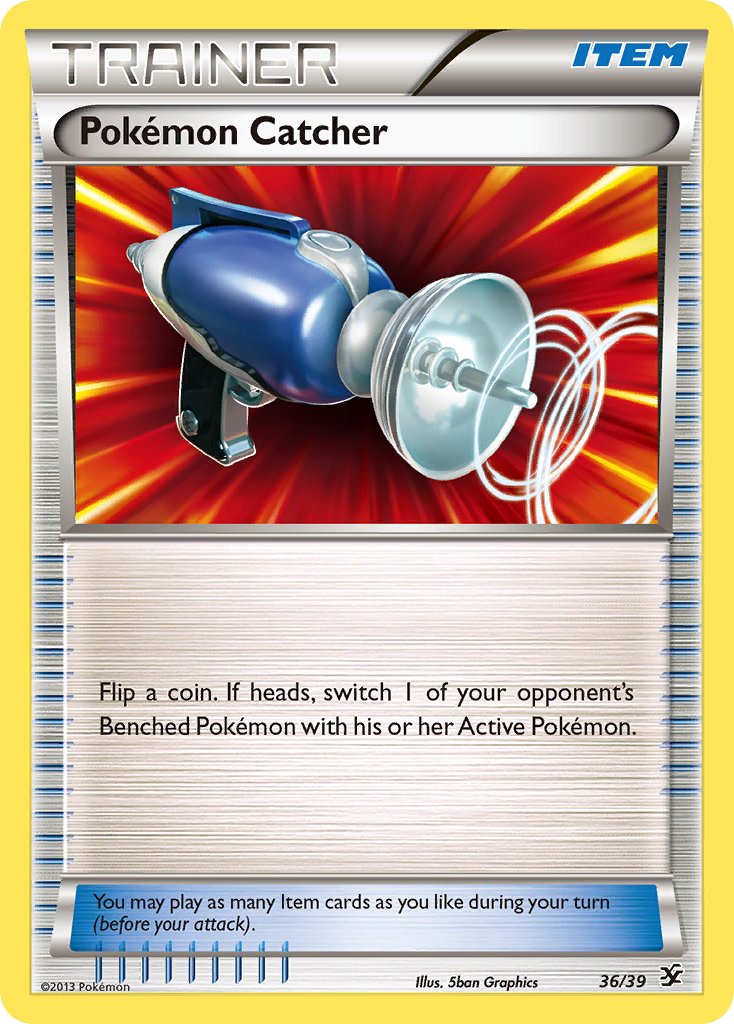 Pokémon Catcher (Trainer: Item) (36/39) - Kalos Starter Set Pokémon Card