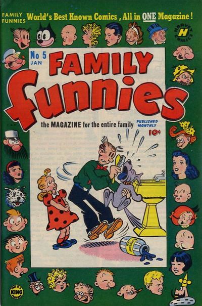 Family Funnies #5 Comic