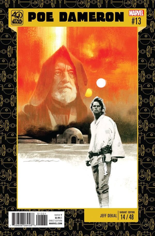 Poe Dameron #13 (Star Wars 40th Anniversary Variant)