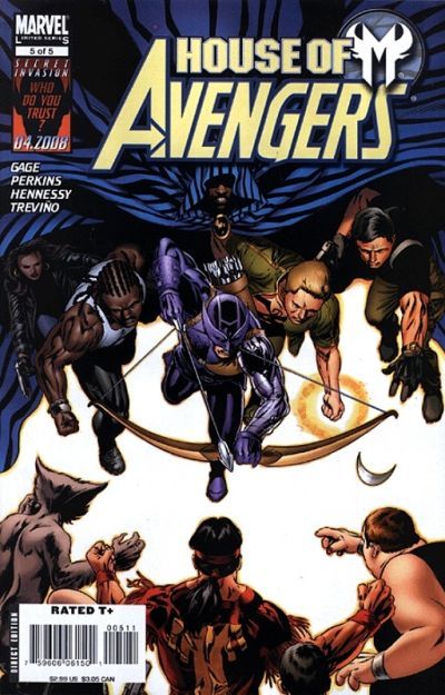 House of M: Avengers #5 Comic