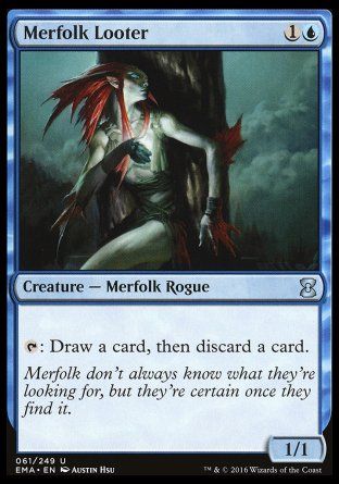 Merfolk Looter (Eternal Masters) Trading Card