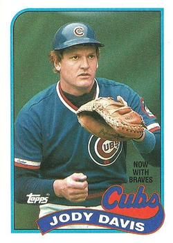 Baseball MLB 1983 Topps #542 Jody Davis Cubs