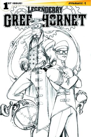 Legendary Green Hornet #1 (50 Copy Benitez B&amp;amp;w Cover)