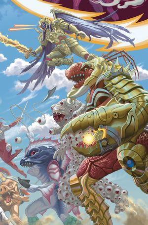 Mighty Morphin Power Rangers #24 (20 Copy Morris Cover)
