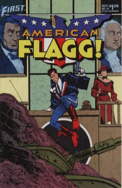 American Flagg #14 Comic