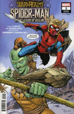 War of the Realms: Spider-Man and the League of Realms #2 (Artist Variant)