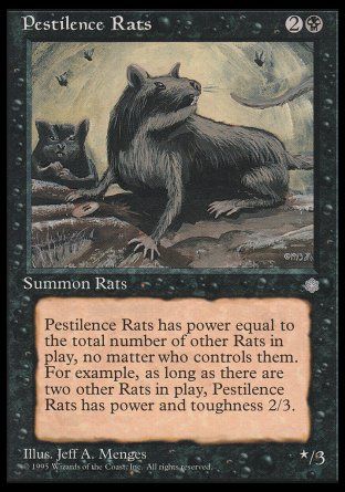 Pestilence Rats (Ice Age) Trading Card