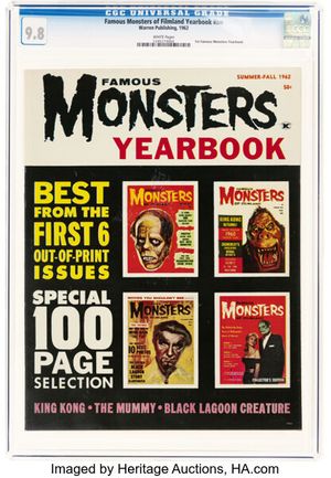 Famous Monsters of Filmland #Yearbook 1962