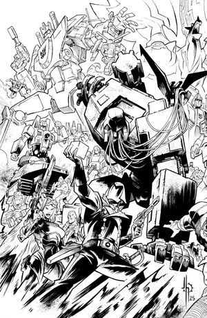 Transformers #21 (Cvr G Jason Howard Energon Universe Second Anniversary Variant)