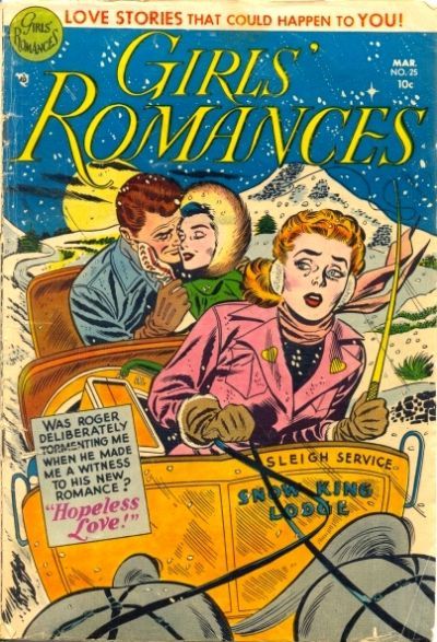 Girls' Romances #25 Comic