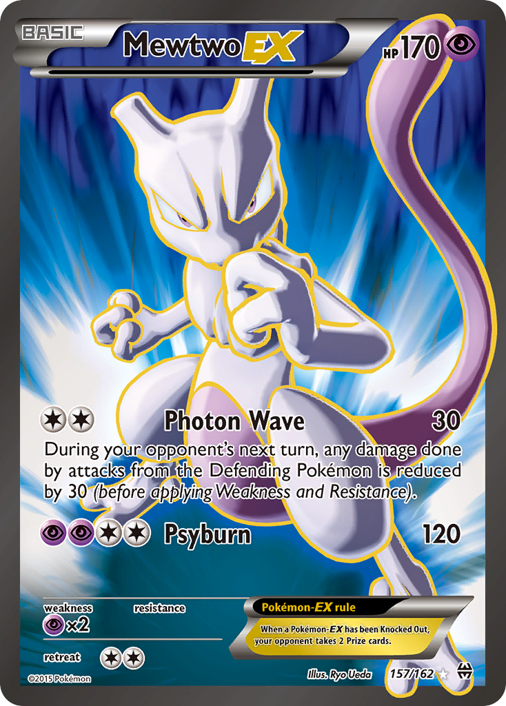 Mewtwo EX (157/162) - BREAKthrough Pokémon Card