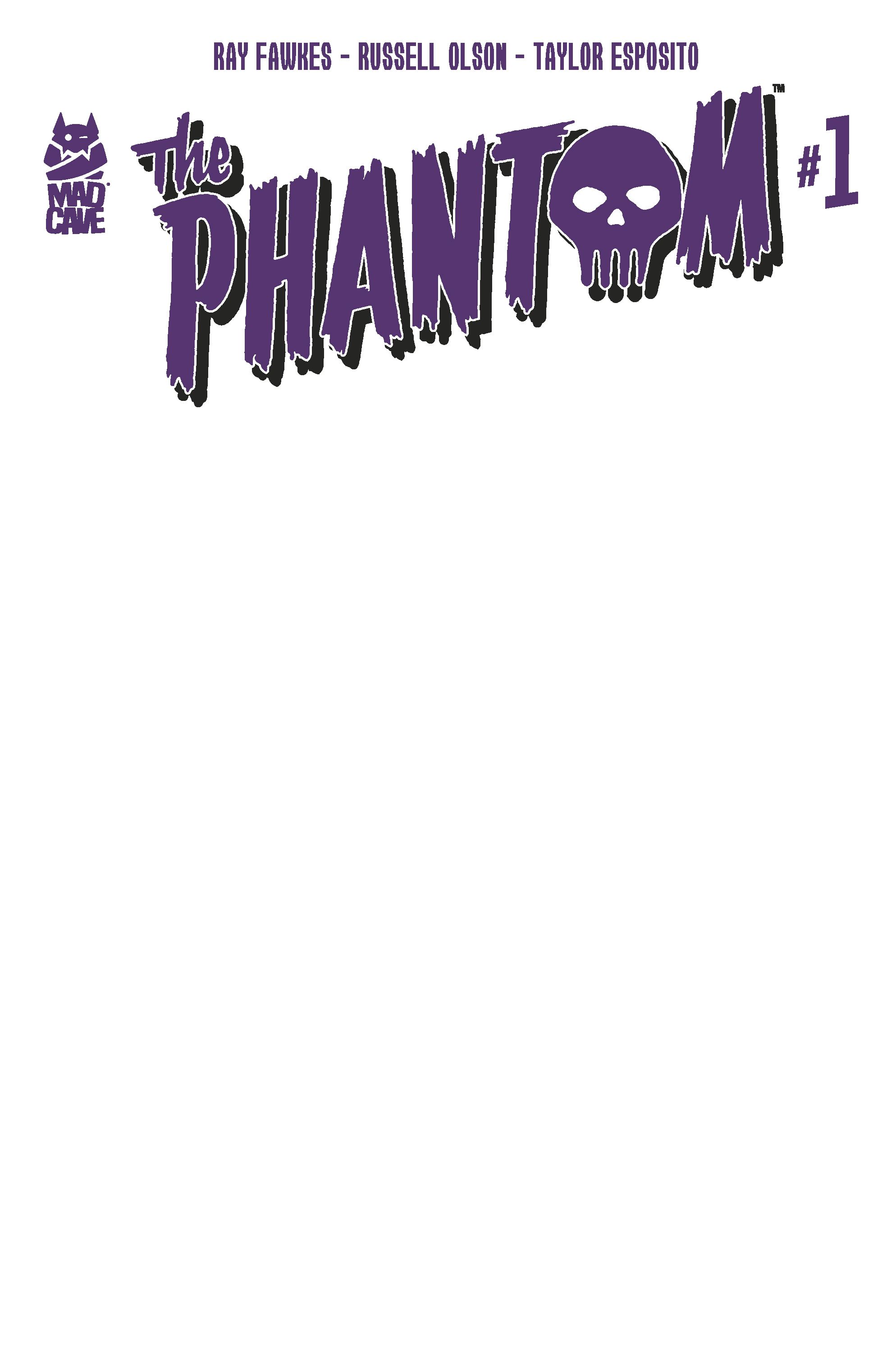 Phantom #1 (Cvr F Blank Variant) Comic