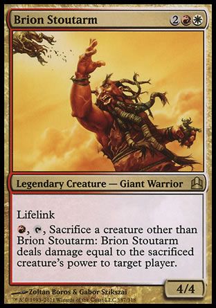 Brion Stoutarm (MTG Commander) Trading Card