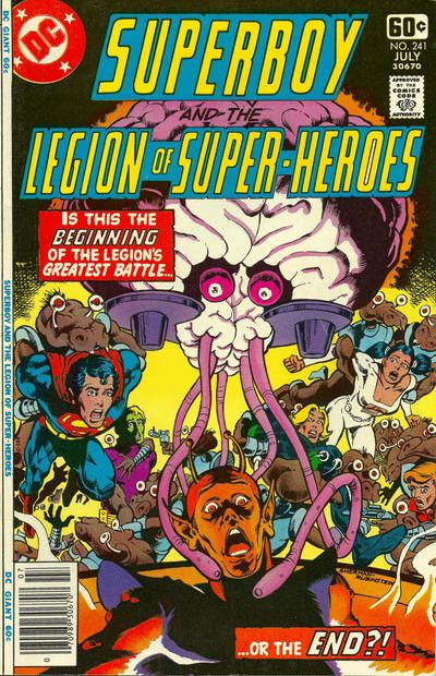 Superboy and the Legion of Super-Heroes #241 Comic