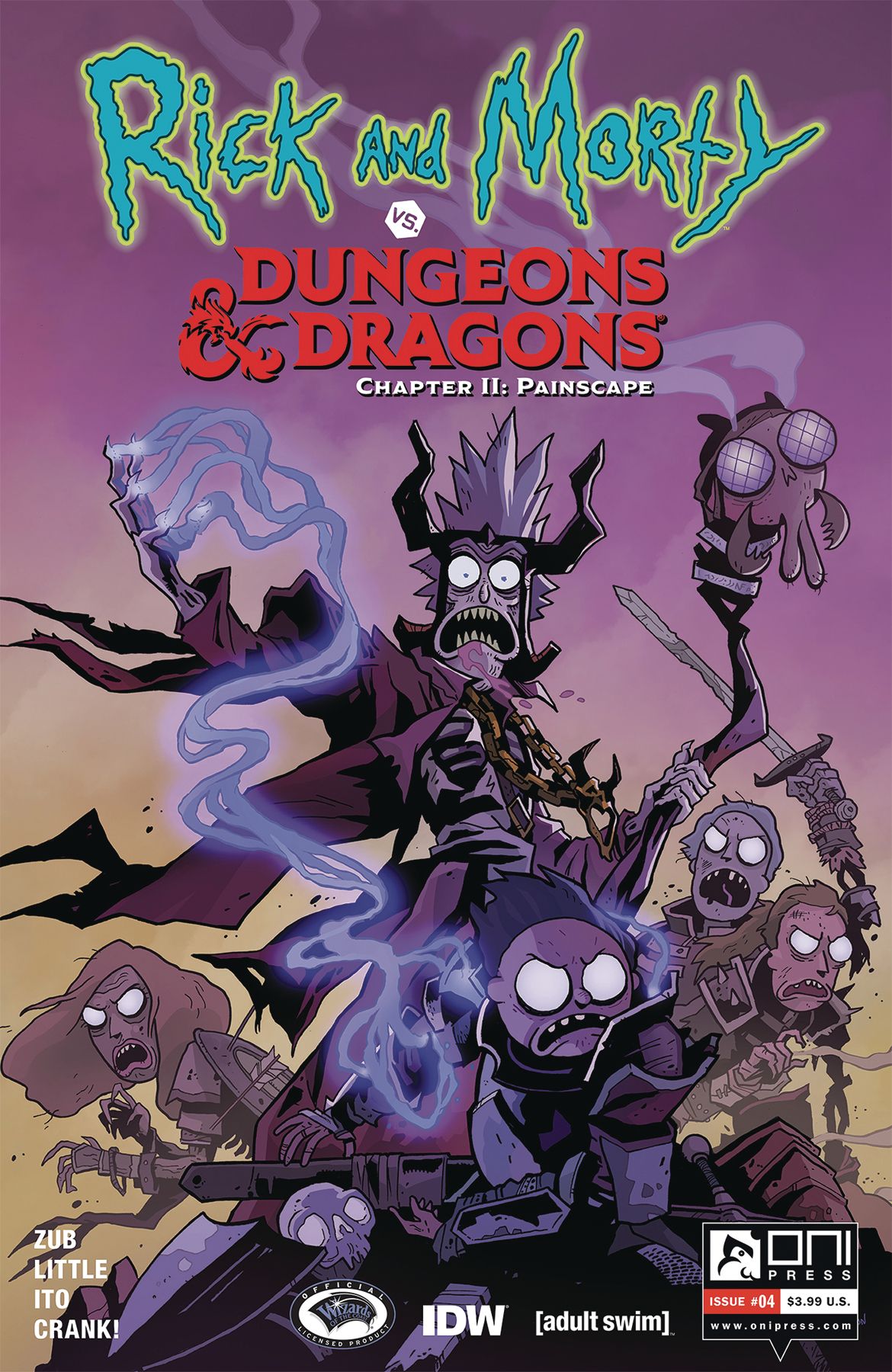 Rick and Morty Vs. Dungeons & Dragons II #4 Comic