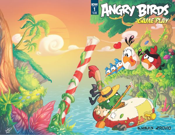 Angry Birds Comics Game Play #1