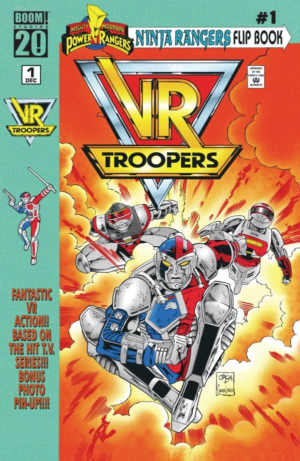 VR Troopers / Power Rangers Flipbook Facsimile Edition #1 Comic