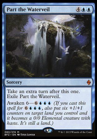 Part the Waterveil (Battle for Zendikar) Trading Card