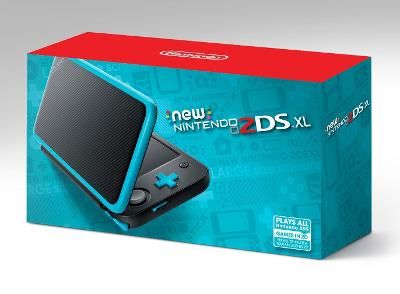 New Nintendo 2DS XL [Black and Turquoise] Video Game