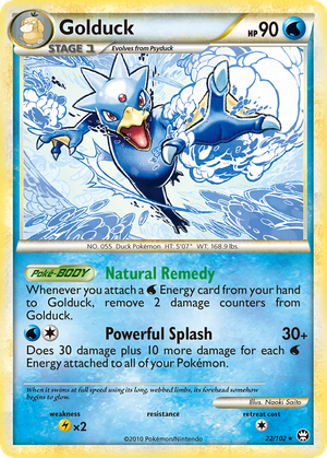 Golduck (22/102) - HS—Triumphant