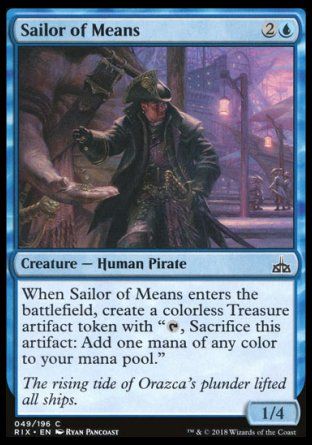 Sailor of Means (Rivals of Ixalan) Trading Card